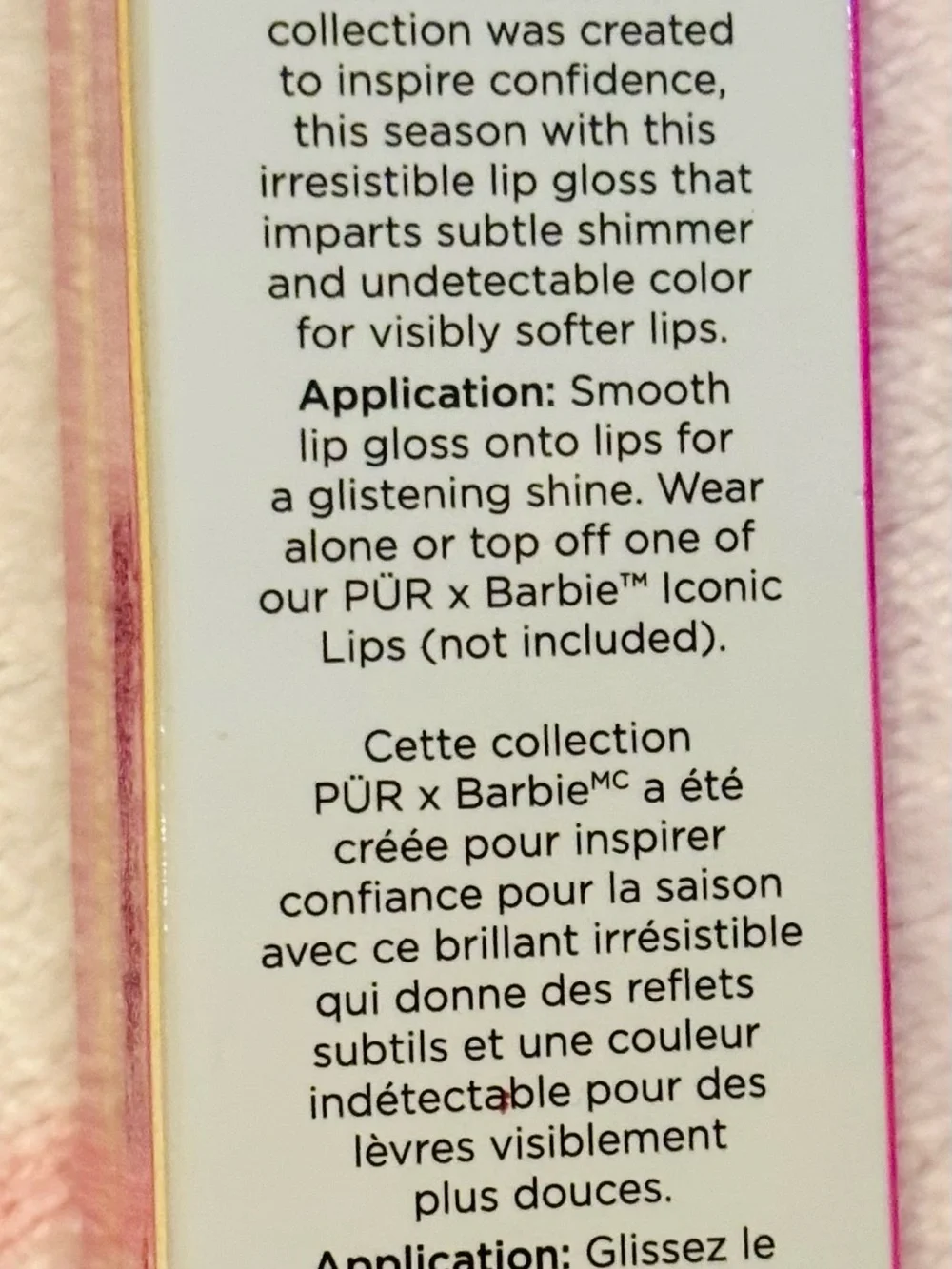 PURXBARBIE brush kit and lippies